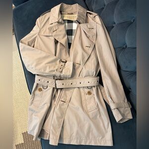 Burberry Brit Trench Coat - Medium